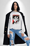 Anime Titan Saldırısı  Kadın Erkek Beyaz Sweatshirt 