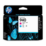 Hp C4901A (940) Eski Tarihli Kırmızı & Mavi Orjinal Baskı Kafası