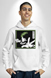 My Hero Academia  Dabi Anime  Kadın Erkek  Beyaz Kapüşonlu Sweatshirt Hoodie