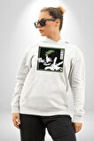 My Hero Academia  Dabi Anime  Kadın Erkek  Beyaz Kapüşonlu Sweatshirt Hoodie