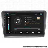 Araç Multimedya Skoda Superb Android 12 Carplay 4Gb Ram + 64Gb Hdd 2009-2013 Navigasyon Ekran MYW