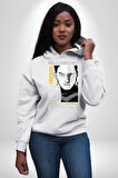 Enji Todoroki Manga Kadın Erkek  Beyaz Kapüşonlu Sweatshirt Hoodie