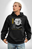 Enji Todoroki Manga Kadın Erkek  Siyah Kapüşonlu Sweatshirt Hoodie