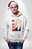 Ken Ryugujı Anime Tokyo İntikamcıları Kadın Erkek  Beyaz Kapüşonlu Sweatshirt Hoodie