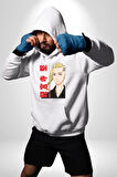 Ken Ryugujı Anime Tokyo İntikamcıları Kadın Erkek  Beyaz Kapüşonlu Sweatshirt Hoodie