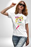 Sailor Moon Anime Usagi Tsukino Kadın Erkek Unisex Beyaz Organik Baskılı T-Shirt Penye Yüksek Kalite
