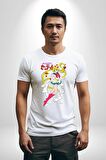 Sailor Moon Anime Usagi Tsukino Kadın Erkek Unisex Beyaz Organik Baskılı T-Shirt Penye Yüksek Kalite