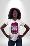 Toni Toni Chopper One Piece Anime Kadın Erkek Unisex Beyaz Organik Baskılı T-Shirt Penye Yüksek Kalite