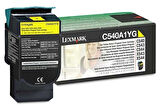 Lexmark C540A1YG Sarı Orjinal Toner