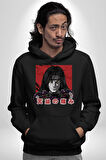 Orochimaru Anime Kadın Erkek  Siyah Kapüşonlu Sweatshirt Hoodie