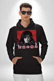 Orochimaru Anime Kadın Erkek  Siyah Kapüşonlu Sweatshirt Hoodie