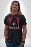 Orochimaru Anime Kadın Erkek Unisex Siyah Organik Baskılı T-Shirt Penye Yüksek Kalite