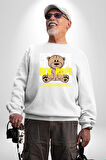 Yeni Umut Kadın Erkek Beyaz Sweatshirt 