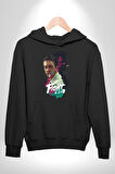 Fight Club Sinema Kadın Erkek  Siyah Kapüşonlu Sweatshirt Hoodie