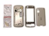 Nokia C6-00 Kasa Kapak Nokia C6-00 Beyaz Renk Orta Kasa Ön Kapak Arka Kapak Tuş Takımı