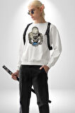 Breaking Bad Kadın Erkek Beyaz Sweatshirt 