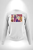 Game Of Thrones Gta Tasarımı Kadın Erkek Beyaz Sweatshirt 