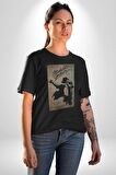 Michael Jackson  Kadın Erkek Unisex Siyah Organik Baskılı T-Shirt Penye Yüksek Kalite