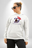 29 Ekim Cumhuriyet Bayramı Atatürk Türk Bayrağı Kadın Erkek  Beyaz Kapüşonlu Sweatshirt Hoodie