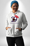 29 Ekim Cumhuriyet Bayramı Atatürk Türk Bayrağı Kadın Erkek  Beyaz Kapüşonlu Sweatshirt Hoodie
