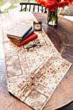 Golden Diamond Duck Keten Runner 40 x 140