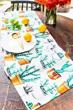 Cactus Duck Keten Runner  40 x 140