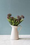 Allium Pembe Yapay Çiçek