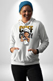 Basketbol Chef Curry Nba Star Stafine Curry Kadın Erkek  Beyaz Kapüşonlu Sweatshirt Hoodie
