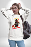 Dwyane Wade Miami Basketbol Kadın Erkek Beyaz Sweatshirt 