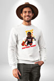 Dwyane Wade Miami Basketbol Kadın Erkek Beyaz Sweatshirt 