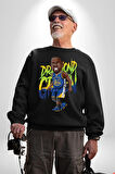 Draymond Green Basketbol Golden State  Kadın Erkek Siyah Sweatshirt 