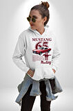 DeLorean DMC 12 Geleceğe Dönüş Kadın Erkek  Beyaz Kapüşonlu Sweatshirt Hoodie