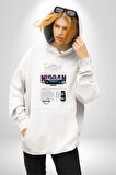 Porsche 911 GT3 Kadın Erkek  Beyaz Kapüşonlu Sweatshirt Hoodie