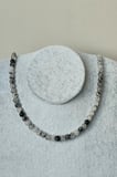 serti̇fi̇kali 6 mm ruti̇l kuvars doğaltaş kolye