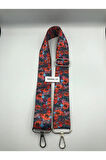 Ayarlanabilir Çanta Askısı Çanta Sapı Çanta Aksesuarı 4cm X 120cm Etnik Desen 2