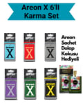 Areon X 6'li Süper Karma Set