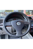 VOLKSWAGEN GOLF 5 ARACA ÖZEL DİKMELİ DİREKSİYON Uyumlu KILIFI