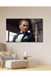 Atatürk Cam Tablo Yapay Zeka Modern Ev Ofis Salon Kurum Hediyelik Tablo