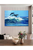 Yunus Deniz Cam Tablo, Ev Ofis Salon Hediyelik Duvar Dekoru