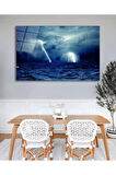 Deniz Yıldırım Cam Tablo, Ev Ofis Salon Hediyelik Duvar Dekoru