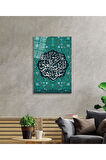 İslami Cam Tablo 4mm Dayanıklı Temperli Cam