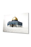 Kudüs Kubbetüs Sahra Cam Tablo 4mm Dayanıklı Temperli Cam