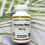 California Gold Nutrition Peruvian Maca 500 mg 90 kapsül