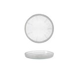 6'lı Desenli Cam Mini Tatlı Tabağı 16cm