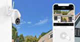 QASUL Cmr-13 Kablosuz Wifi Kamera, 1080p Hd Gece Görüşlü Hareketli Dış Mekan Güvenlik Kamerası