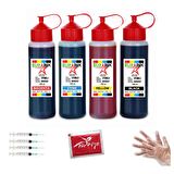 Epson L3260 Yazıcı Uyumlu Mürekkep 500 ml x 4  Siyah ve Renkli