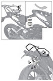 Sr7701 Ktm Duke 125-200-390 (11-16) Arka Çanta Taşıyıcı