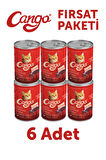 Cango Yetişkin Yaş Kedi Maması Ciğerli 415Gr 6Lı