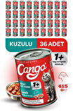Cango Yetişkin Yaş Kedi Maması Kuzu Etli 415Gr 36Lı