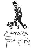 Caş Dekorasyon Atatürk İmzası Geçici Dövme Tattoo